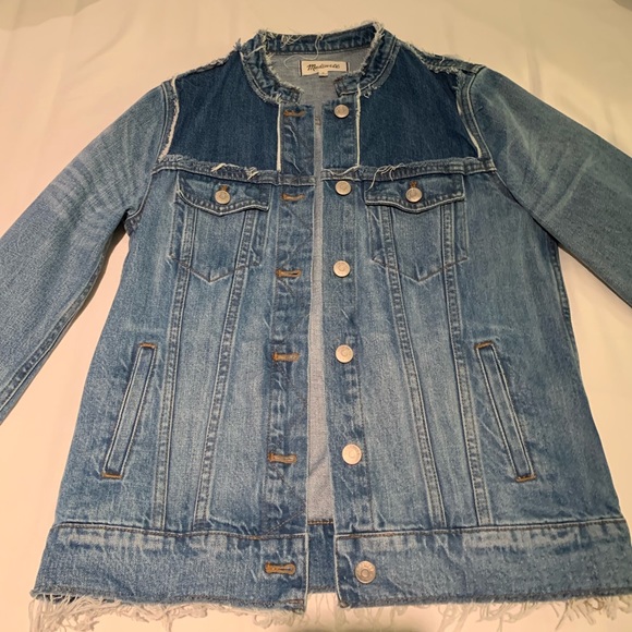 Madewell Jackets & Blazers - Madewell Distressed Denim Jacket